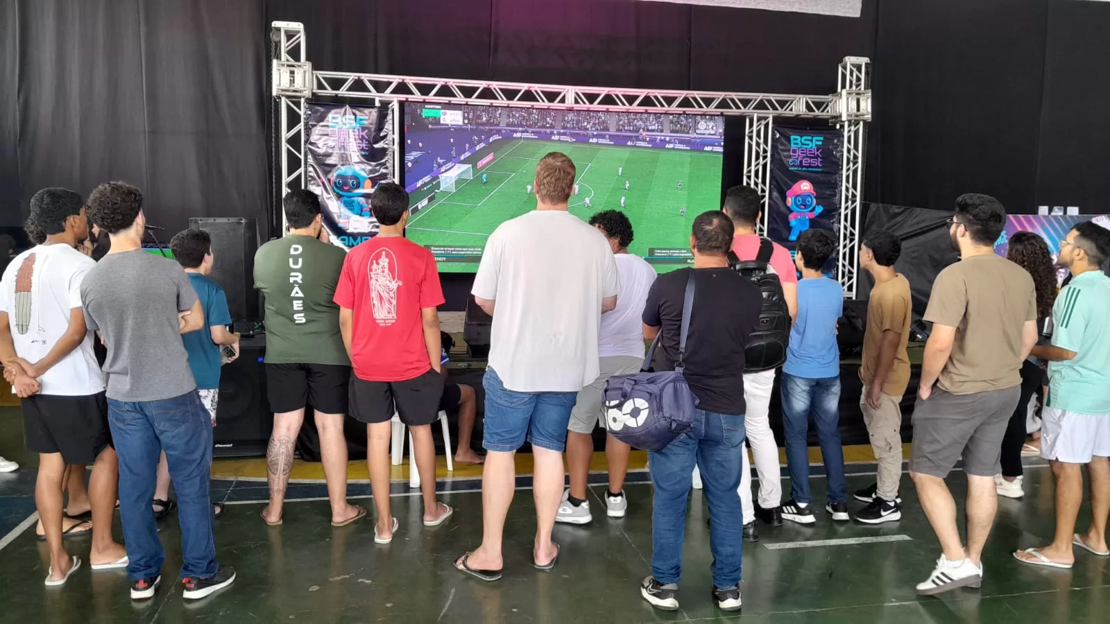 Torneio de FC25 agita o BSF GEEK FEST com partidas eletrizantes